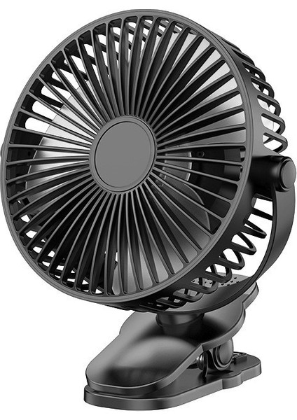 Klips Fan Büyük Rüzgar Mini Taşınabilir 6 Inç Ultra Sessiz Fırçasız Masaüstü Küçük Elektrikli Fan (Yurt Dışından)