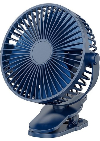 Klips Fan Büyük Rüzgar Mini Taşınabilir 6 Inç Ultra Sessiz Fırçasız Masaüstü Küçük Elektrikli Fan (Yurt Dışından)