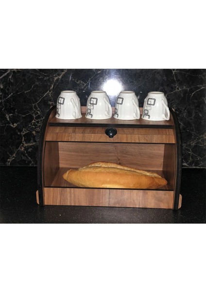 New Bread Box, Ekmeklik, Saklama Gözlü, Baharatlık Rafı, Dekoratif Demonte modelleri