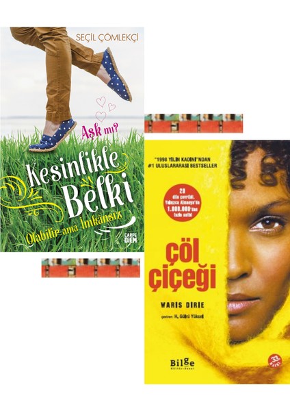 Çöl Çiçeği / Kesinlikle Belki Olabilir Ama Imkansız (Ciltli) (2 Kitap)