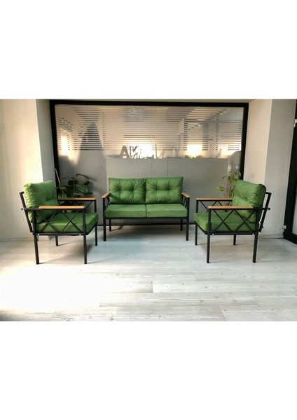 Safir Balkon-Bahçe-Kafe Çay Seti Koltuk Oturma Takımı,oturma Grubu,ofis Koltuğu