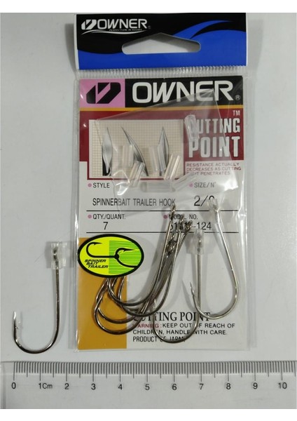 5131 Spinner Bait White Iğne No : 2/0
