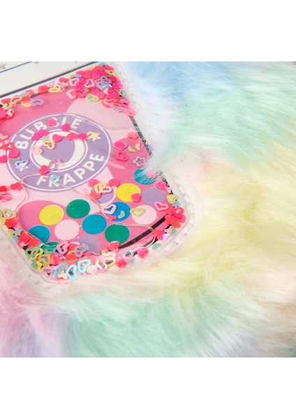 Peluş Hatıra Defteri - Renkli - 22X16 cm fırsatları