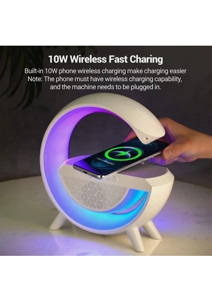 G Speaker Bt-2301 Kablosuz Şarj Özellikli Led Işıklı Bluetooth Hoparlör Masa Lambası fiyatları