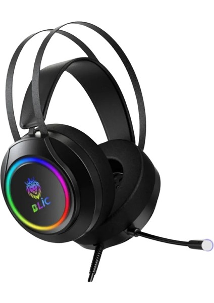 Rainwork 7.1 Rgb Profesyonel Gaming Mikrofonlu Gamer Oyuncu Kulaklığı Pc Ps Rgb Işıklı