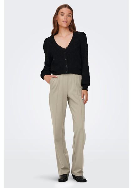 Onlpoptrash Oversize Fit Normal Bel Geniş Paça Çimalı Jogger Pantolon Bayan Pantolon 15235076