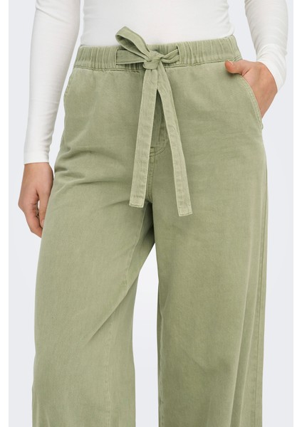 Onlsilla Wide Leg Orta Bel Geniş Paça Pantolon Bayan Pantolon 15340711 modelleri