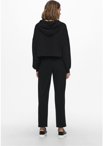 Onlpoptrash Oversize Fit Normal Bel Geniş Paça Çimalı Jogger Pantolon Bayan Pantolon 15235076