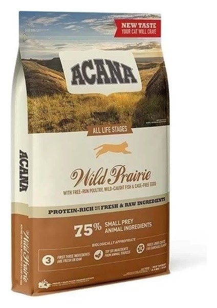 Wild Prairie Tahılsız Tavuklu ve Balıklı Yetişkin Kedi Maması 1.8 kg