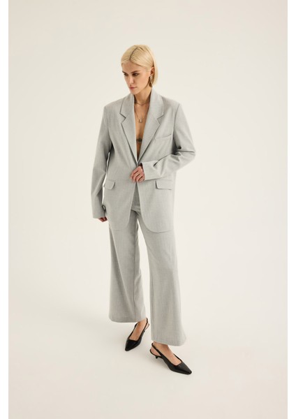 Çizgili Bol Paça Pantolon indirimleri