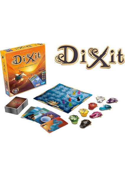 Dixit Yeni!, 3-8 Oyuncu, 8 Yeni Oylama Çarkı, Yeni Oyun Alanı, Dixit Dünyası Uygulaması