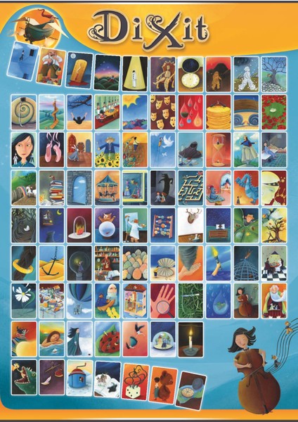 Dixit Yeni!, 3-8 Oyuncu, 8 Yeni Oylama Çarkı, Yeni Oyun Alanı, Dixit Dünyası Uygulaması