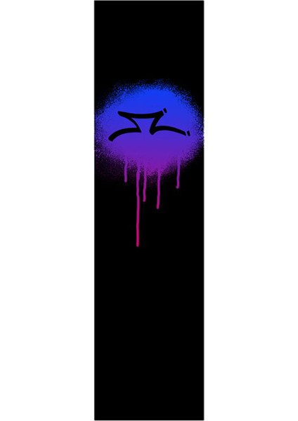 Ao Overspray 7'' Black Purple Scooter Zımpara