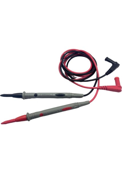ÖLÇÜ ALETİ KABLO TAKIMI 10 A (PROB KABLO TAKIMI) (SİLİKON KABLOLU) (1.KALİTE) (1 MT)