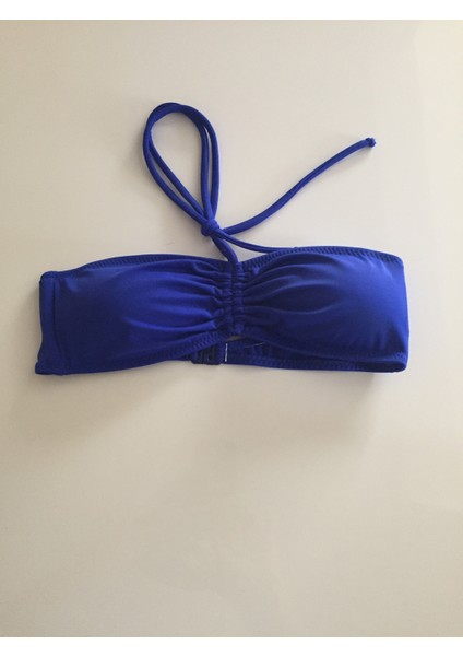 Mavi Dar Kalıp Straplez Bikini Üstü fırsatları