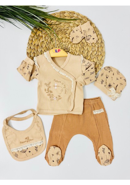 Morgrath 5li Yenidoğan Set - Kahve