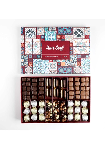 Motif Desenli Kutuda Lezzet Şöleni (Hediyelik) No1 fiyatları