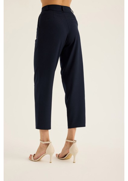 Pileli Yüksek Bel Pantolon fırsatları