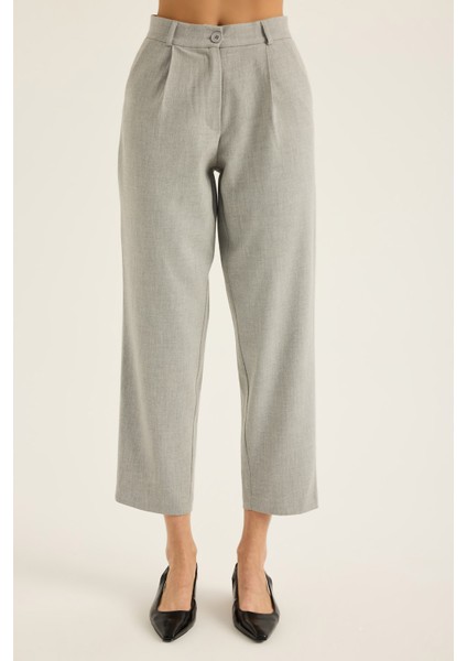 Pileli Yüksek Bel Pantolon fiyatları