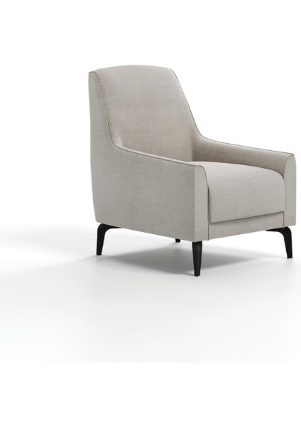 Cante Keten Dokulu Berjer - Krem indirimleri