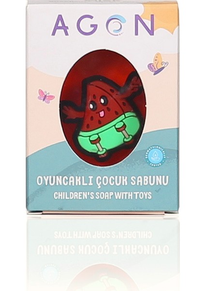 Çilek Özlü El Yapımı Oyuncaklı Çocuk Sabunu