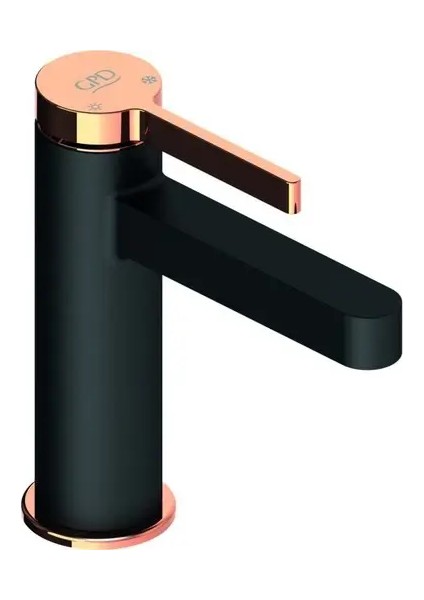 Gildo MLB165-S-R Lavabo Bataryası Siyah