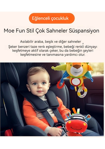 Yatak Asılı Hayvan Çan Arabası Yıkanabilir Peluş Oyuncak (Yurt Dışından) fiyatları
