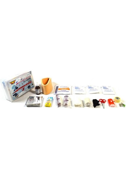 İLK YARDIM SETİ BOYUNLUKLU TCK ONAYLI (PLASTİK ÇANTA) modelleri