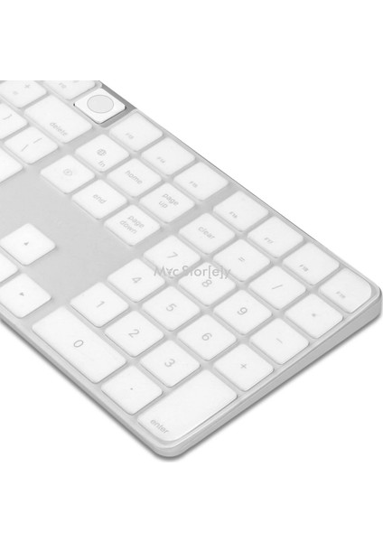 Apple Magic Keyboard 3 A2520 ile Uyumlu Klavye Koruyucu (US-İngilizce) TouchID'li Model