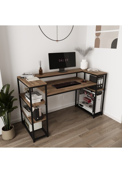 Vista Raflı Çalışma Masası