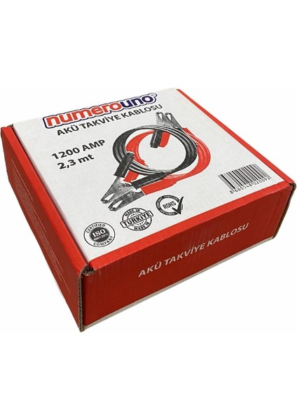 Akü Takviye Kablosu (1200 Ah) 50 mm Takım (2.3 Mt) modelleri