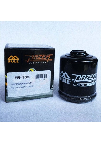 Pıaggıo X9 250 Evo Yağ Filtresi #FR-183