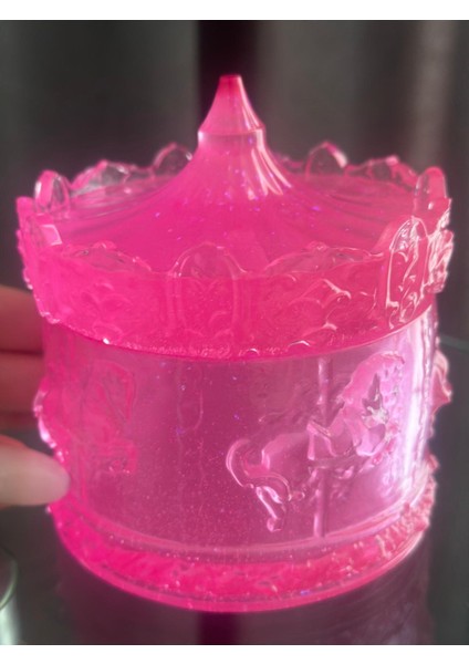 Takı & Mücevher Kutusu 12X10 cm - Atlı Karınca Özel Tasarım Organizer