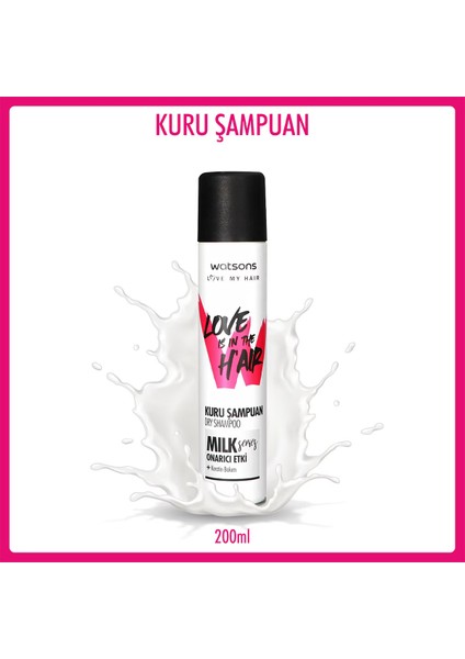 Love Is In The Hair Milk Kuru Şampuan 200 ml
