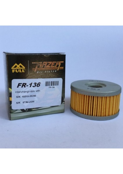 FR-136 Gn 250 Yağ Filtresi #FR-136