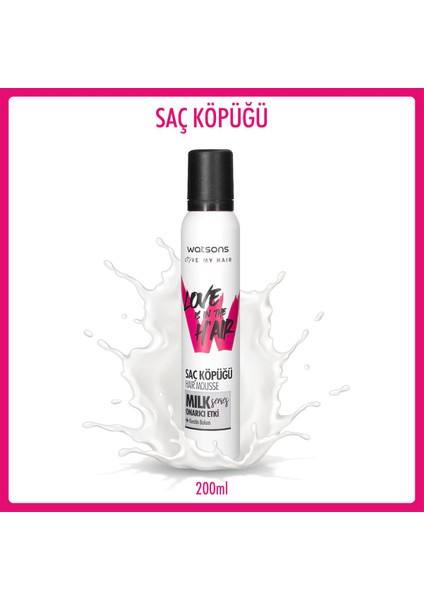 Love Is In The Hair Milk Saç Köpüğü 200 ml