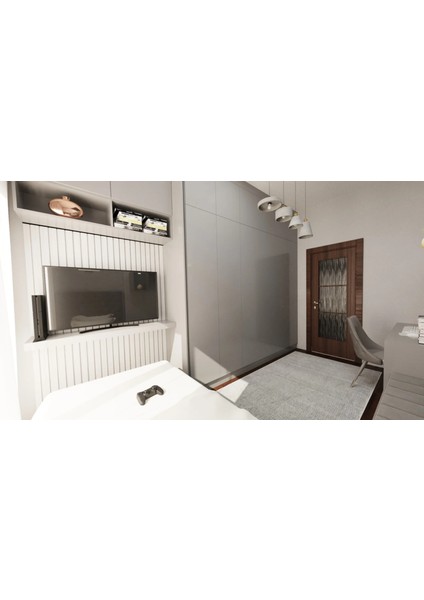 Gray Galaxy Çocuk Odası