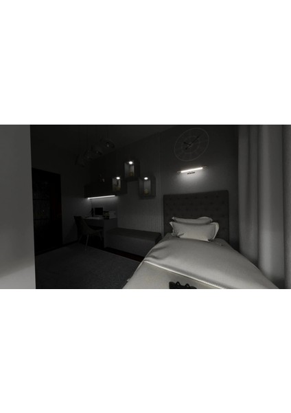 Gray Galaxy Çocuk Odası