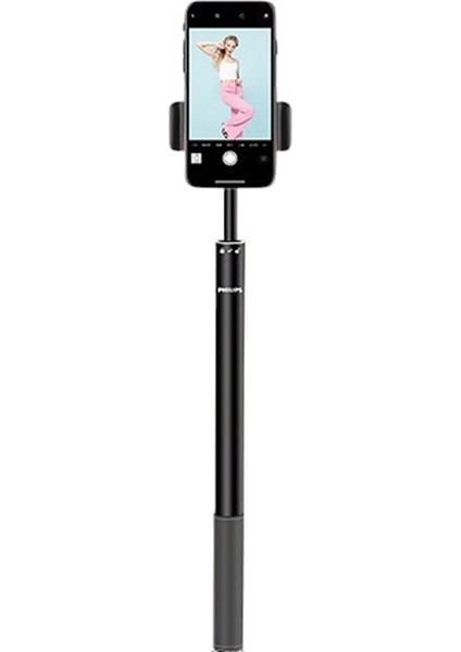 Philips DLK3621N Ring Light Tripod Bluetooth Kumandalı Üçü Birarada Selfie Çubuğu Monopod 160CM