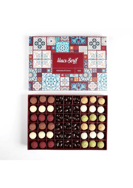 Motif Desenli Kutuda Lezzet Şöleni (Hediyelik) No2 fiyatları