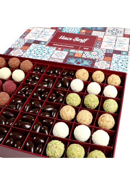 Motif Desenli Kutuda Lezzet Şöleni (Hediyelik) No2 fırsatları