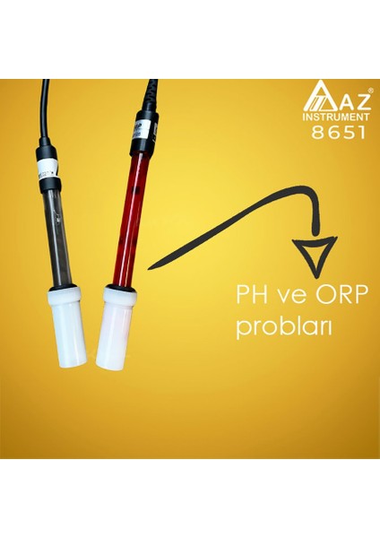 Az 8651 Ph ve Orp Ölçüm Cihazı | Bnc Bağlantılı fırsatları