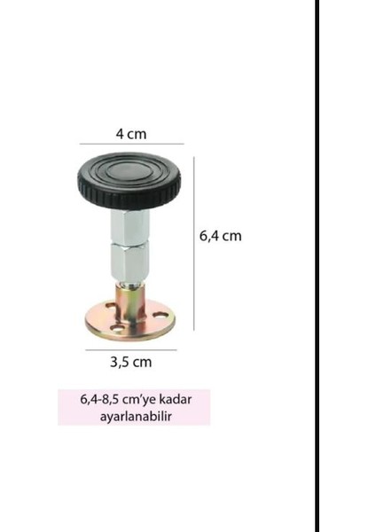Yatak Baza Başlık Sabitleme Aparatı Ses ve Sallanma Titreşim Önleyici Eşya Sabitleme