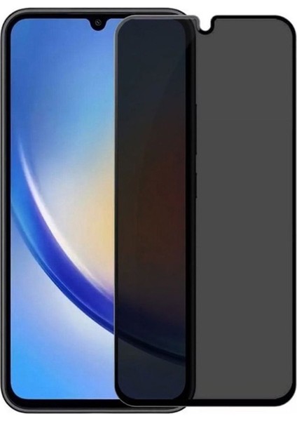 Samsung Galaxy A54 Uyumlu Hayalet Ekran Koruyucu Cam Tam Kaplama 9d