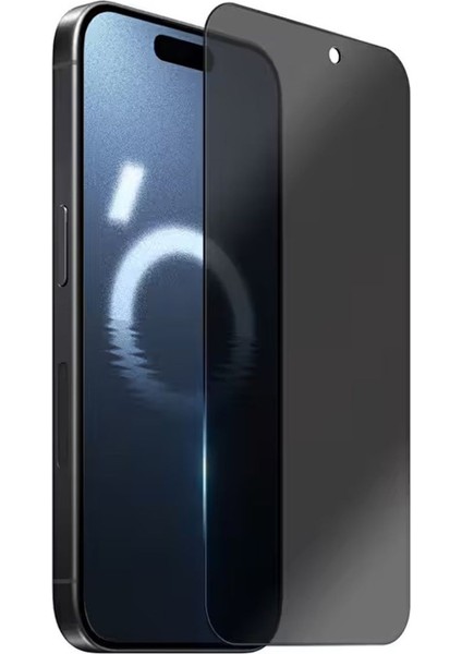 Apple iPhone 16 Pro Max Uyumlu Hayalet Ekran Koruyucu Cam Tam Kaplama 9d