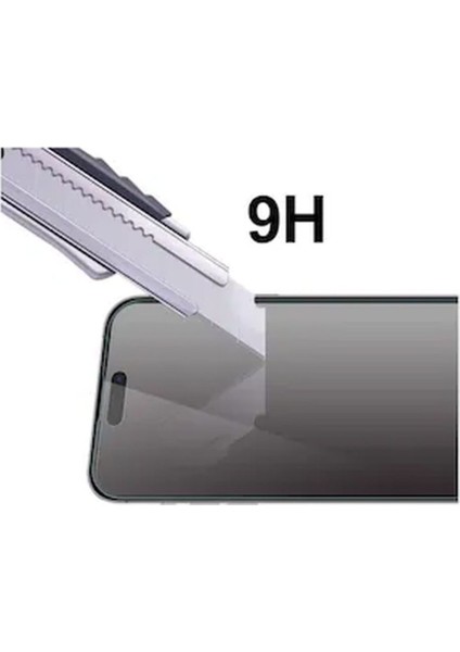 Apple iPhone 16 Pro Max Uyumlu Hayalet Ekran Koruyucu Cam Tam Kaplama 9d