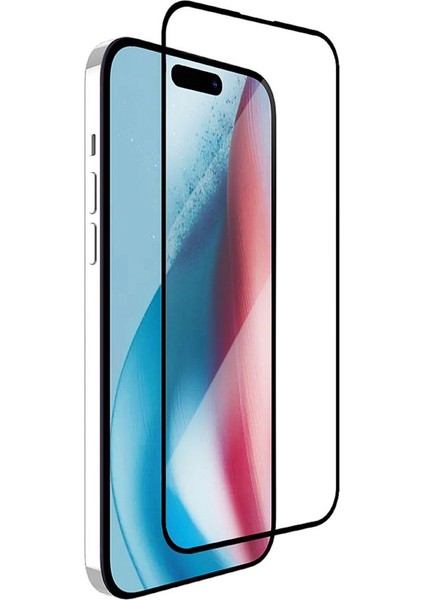 Apple iPhone 16 Pro Max Uyumlu Ekran Koruyucu Tam Kaplayan 9d Nano Kırılmaz Cam