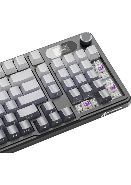 Attack Shark X98PRO Gaming Klavye - Mekanik Switch Rgb