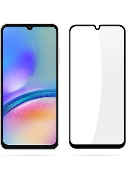 Samsung Galaxy A05S Ekran Koruyucu 9d Tam Kaplama Cam Siyah