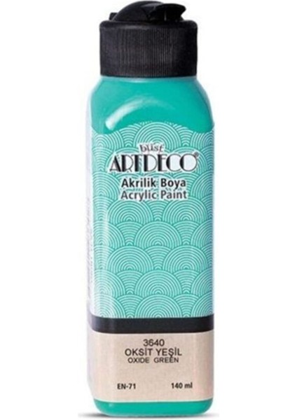 Akrilik Boya 140 Ml Oksit Yeşil